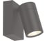 Фасадный светильник General Lighting Systems Астрал GWL-MR16-GU10-R-IP65 лампа MR16 GU10 IP65 графит 662746 1