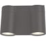 Фасадный светильник General Lighting Systems Астрал GWL-2MR16-GU10-R-IP65 лампы 2 MR16 GU10 IP65 графит 662743 2