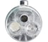 Фонарик-брелок на карабине ЕРМАК 1 LED + УФ + лазер, 3xLR44, алюминий, 6,6х1,2 см 198-072 10
