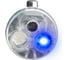 Фонарик-брелок на карабине ЕРМАК 1 LED + УФ + лазер, 3xLR44, алюминий, 6,6х1,2 см 198-072 11