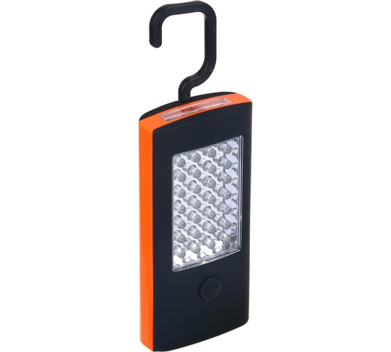 Фонарь ЕРМАК подвесной 28+4 LED, 3хААА, пластик, 12х6х2см 198-047 1