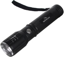 Фонарь ЧИНГИСХАН металлический XP-E LED, 3xAAA, алюминий, 15,5x3 см 328-125 19958728