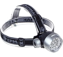 Фонарь ЕРМАК налобный 17 ярк. LED, 3xAAA, 7,6х5см 328-073
