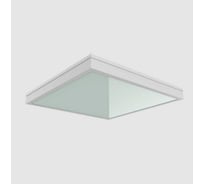 Светодиодный светильник VARTON C070/UGL медицинский 50 Вт CRI90 4000 K встраиваемый/накладной 595х595х95 мм IP54 с защитным силикатным стеклом с равномерной засветкой V1-C0-0R080-01G06-5405040
