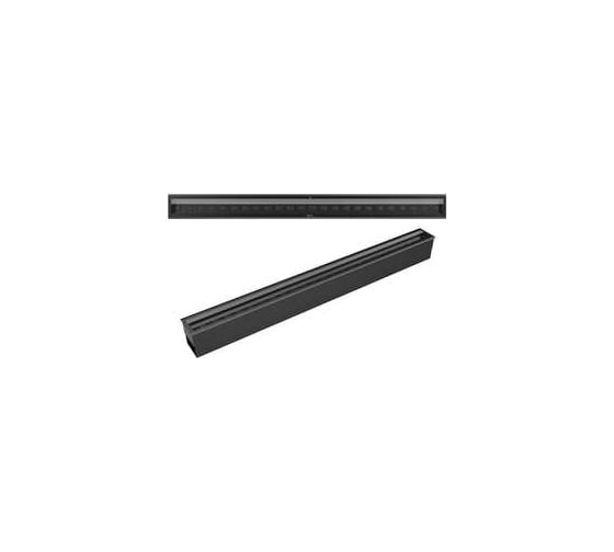 Светильник архитектурный VARTON Plint Line M 1010х90мм 48 Вт 4000 К RAL9005 черный 30 V1-G1-93PLL-10L02-6704840