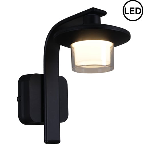 Уличный настенный светодиодный светильник ReLuce 08334-9.2-001JH LED12W BK RLOS