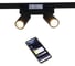 Трековый магнитный светодиодный светильник ReLuce 13005-9.3-002UR magnetic LED2x5W BK CCT+SMART 6