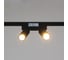 Трековый магнитный светодиодный светильник ReLuce 13005-9.3-002UR magnetic LED2x5W BK CCT+SMART 9