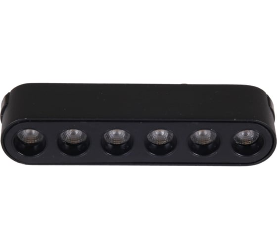 Трековый магнитный светодиодный светильник ReLuce 13002-9.3-001UR magnetic LED6W BK CCT+SMART