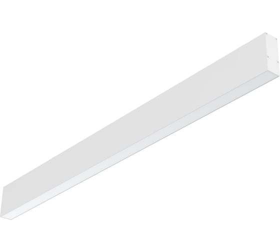 Светодиодный светильник VARTON Angusta High 1753x35x90мм накладной 61 Вт 4000 К IP40 RAL9003 белый муар с рассеивателем опал V1-R0-00543-20000-4006140