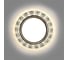 Встраиваемый светильник Smartbuy под лампу GX53 с LED подсветкой прозрачный SBL-06CL1-GX53 5