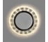 Встраиваемый светильник Smartbuy под лампу GX53 с LED подсветкой прозрачный SBL-06CL1-GX53 6