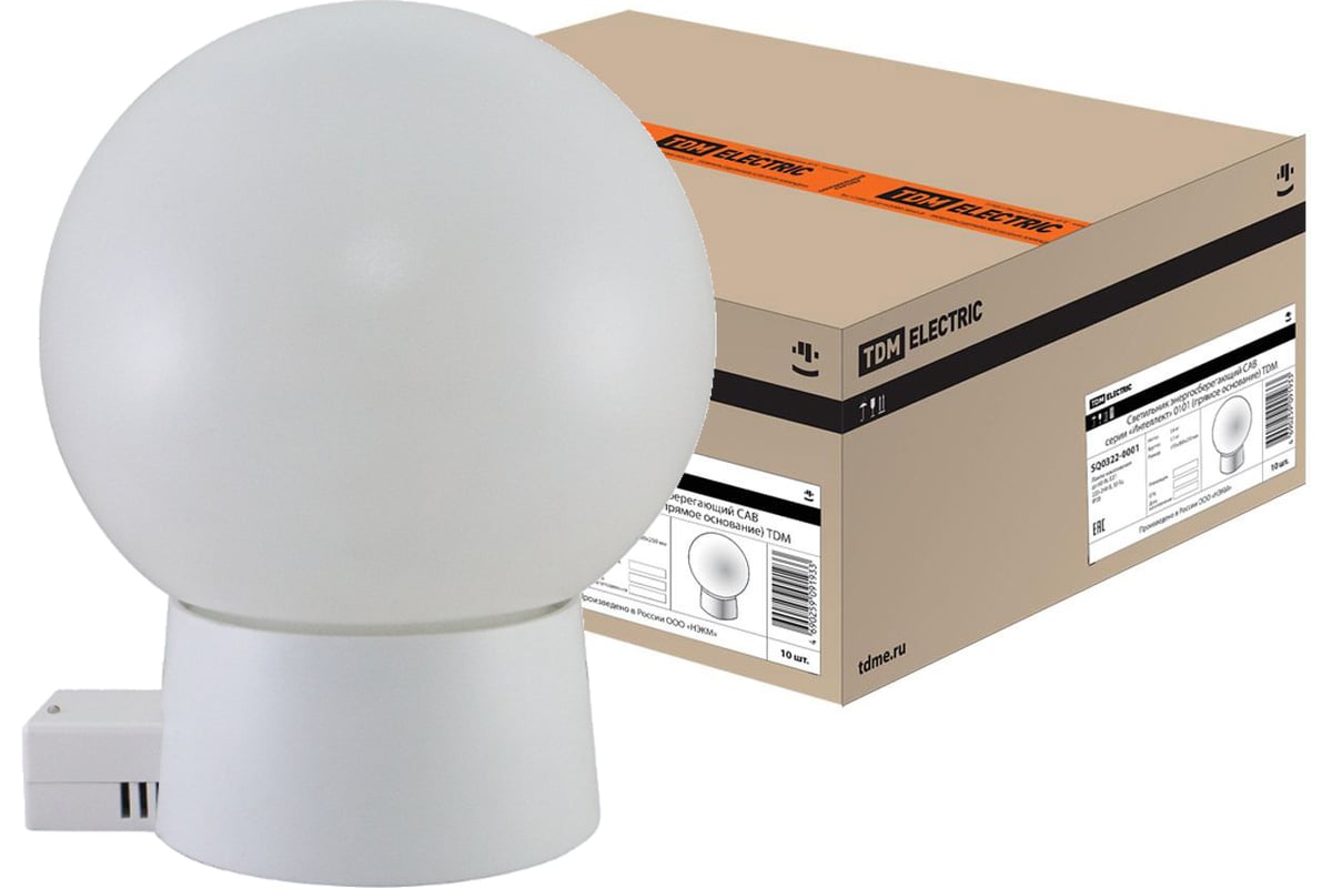 Светильник TDM серии «Интеллект» НББ 64-60-ДД с датчиком движения ...