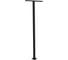 Осветительная система VARTON Glight парковый T 2x60 Вт Urban 4000 К RAL9005 черный 6000 мм V1-S0-96GLT-54L73-6512040 3