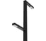 Осветительная система VARTON Glight парковый Z 2x60 Вт Plaza 4000 К RAL9005 черный 7000 мм V1-S0-97GLZ-54L74-6512040 3