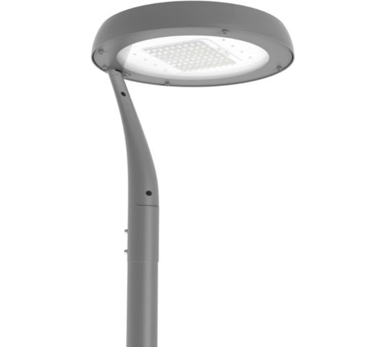 Светодиодный светильник VARTON IONIK Torsher парк 100 Вт Plaza 4000К IP66 RAL7045 серый DALI V1-S0-7IT01-07D74-6610040