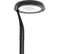Светодиодный светильник VARTON IONIK Torsher парк 100 Вт Urban 2700К IP66 RAL9005 черный DALI V1-S0-9IT01-07D73-6610027