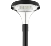 Светодиодный светильник VARTON IONIK Opal парк 60 Вт опаловый 2700К IP66 RAL9005 черный V1-S0-9IO01-07L90-6606027