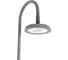 Светодиодный светильник VARTON IONIK Top парк 100 Вт Urban 2700К IP66 RAL7045 серый DALI V1-S0-7IT03-07D73-6610027 1