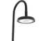 Светодиодный светильник VARTON IONIK Top парк 100 Вт Garden 2700К IP66 RAL9005 черный V1-S0-9IT03-07L75-6610027 1
