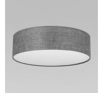 Потолочный светильник TK Lighting Earth с тканевым плафоном E27 4661 серый a071927