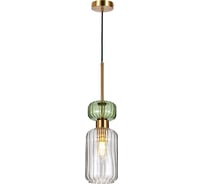 Светильник ESCADA 1141/1S E14*60W Antique copper/Green/Clear 1141/1S Green/Clear