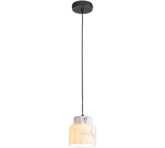 Светильник ESCADA E27*60W Black/Marble white 1173/1S 1