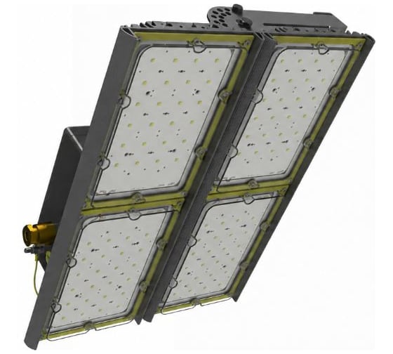 Комплект светодиодных светильников двойной Diora Unit Graphite Grey (Графитовый) DUEx110K30-5K-L-2Kt RAL 7024