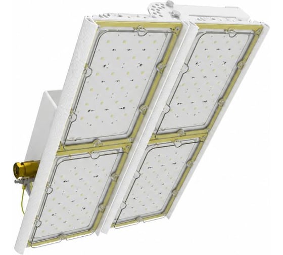 Комплект светодиодных светильников двойной Diora Unit Pure White (Белый кремовый) DUEx150K10-5K-L-2Kt RAL 9010