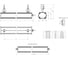 Светодиодный светильник Diora Piton White (Белый) DP30G90-4K RAL 9016 3