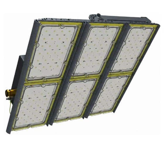 Комплект светодиодных светильников тройной Diora Unit Graphite Grey (Графитовый) DUEx150K30-5K-L-3Kt RAL 7024