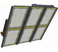 Комплект светодиодных светильников тройной Diora Unit Graphite Grey (Графитовый) DUEx150K30-4K-L-3Kt RAL 7024