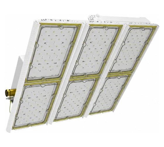 Комплект светодиодных светильников тройной Diora Unit White (Белый) DUEx150D120-5K-L-3Kt RAL 9016