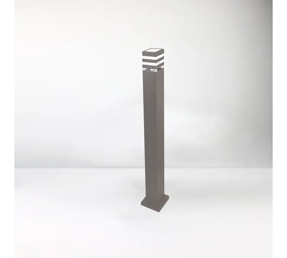Садово-парковый светильник General Lighting Systems GPF-E27-M-IP65 графит высокий с тройным боковым рассеивателем 662608