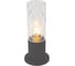 Садово-парковый светильник General Lighting Systems Виски GPF-E27-M-IP65 графит+прозрачный малый 662754 1