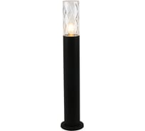 Садово-парковый светильник General Lighting Systems Виски GPF-E27-M-IP65 черный+прозрачный средний 662755