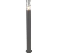 Садово-парковый светильник General Lighting Systems Виски GPF-E27-M-IP65 графит+прозрачный высокий 662758