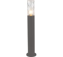 Садово-парковый светильник General Lighting Systems Виски GPF-E27-M-IP65 графит+прозрачный средний 662756