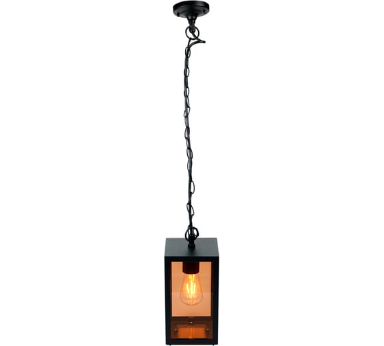 Фасадный светильник General Lighting Systems Лофт GWL-E27-IP65 черный+золотой 662473