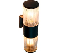 Фасадный светильник General Lighting Systems Альтаир GWL-2Е27-M-IP65 черный 662556