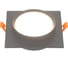 Встраиваемый светильник General Lighting Systems Серия Бинар GCL-GX53-H38 Квадратный под лампу GX53 графит 662696 1