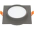 Встраиваемый светильник General Lighting Systems Серия Бинар GCL-GX53-H38 Квадратный под лампу GX53 графит 662696 3