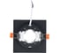 Встраиваемый светильник General Lighting Systems Серия Аурум GCL-GX53-H38 Квадратный под лампу GX53 черный 662709 4