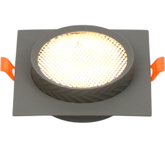 Встраиваемый светильник General Lighting Systems GCL-GX53-H38 Аурум квадратный графит 662711