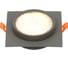 Встраиваемый светильник General Lighting Systems Серия Аурум GCL-GX53-H38 Квадратный под лампу GX53 графит 662711 1