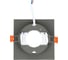 Встраиваемый светильник General Lighting Systems Серия Кантис GCL-GX53-H38 Квадратный с боковым рассеивателем под лампу GX53 графит 662717 4