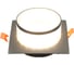 Встраиваемый светильник General Lighting Systems Серия Элегия GCL-GX53-H38 Квадратный под лампу GX53 графит 662735 1