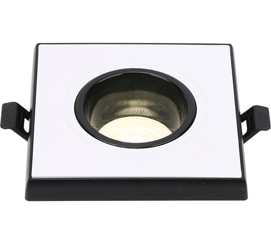 Встраиваемый светильник General Lighting Systems GCL-MR16-SQ-WHITE Монохром белый+черный 661291
