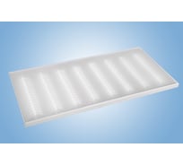 Офисный светодиодный потолочный светильник ВСЕСВЕТОДИОДЫ двойной Aрмстронг 80W-9600Lm 1190х595 1409 vs205-80-mpr-5k