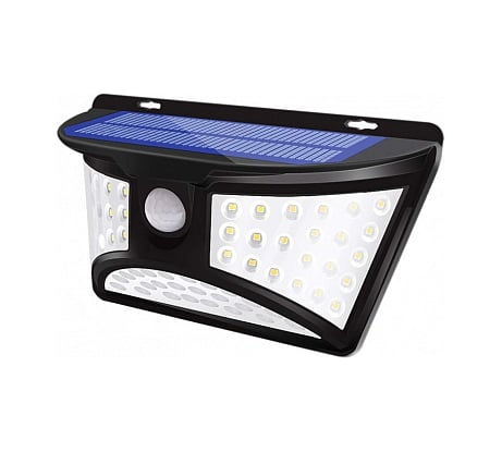 Светильник светодиодный настенный на солнечной батарее с датчиком движения WMC TOOLS 49805 WL6019 WMC-WL6019(49805)